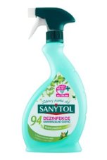 Sanytol Dezinfekční univerzální čistič 94 % rostlinného původu eukalyptus a máta 500 ml