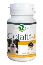 Colafit 4 na klouby pro psy černé/bílé 50 tbl