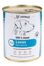 All Animals DOG losos mletý 800g