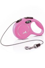Flexi Classic New XS lanko 3 m/8 kg růžová