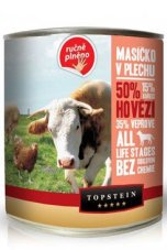 Topstein Masíčko v plechu hovězí 800 g