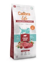 Calibra Dog Life Junior Small & Medium Fresh Beef 2,5 kg