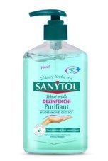 Sanytol Antibakteriální hloubkově čistící mýdlo Purifiant šalvěj a lípa 500 ml0 ml