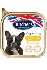 Butcher's Dog Pro Series Teeth & Bones drůbeží & hovězí 150 g