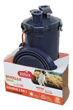 Zolux Bivouak Lahev 2v1+ 2 misky 2x350 ml modrá
