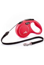Flexi Classic New M lanko 5 m/20 kg červená