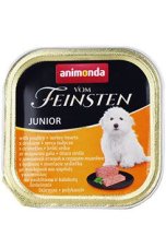 Animonda paštika pes Junior drůbeží a krůtí srdce 150g