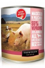 Topstein Masíčko v plechu vepřové 800 g