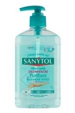 Sanytol Antibakteriální hloubkově čistící mýdlo Purifiant šalvěj a lípa 250 ml