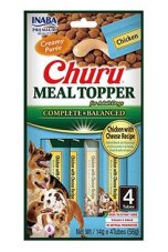 Churu Dog Meal Topper Chicken with Cheese Recipe 4 x 14 g
