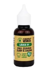 Dokonalá láska Láska 01 Pro zdravé zuby a dásně psů 30 ml