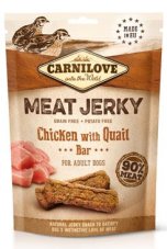 Carnilove Jerky Quail & Chicken Bar 100 g