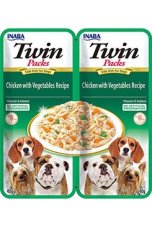 Churu Dog Twin Packs Chicken & Vegetables in Broth 2 x 40 g