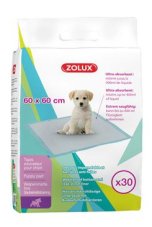 Zolux Podložka štěně 60 x 60 cm ultra absorbent 30 ks