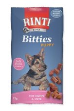Rinti Extra Bits Puppy Kuře & Kachna 75 g