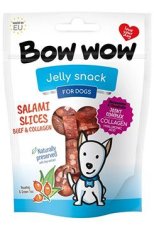Bow wow Salámová kolečka hovězí a kolagen 80 g