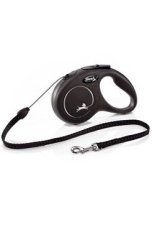 Flexi Classic New S lanko 5 m/12 kg černá