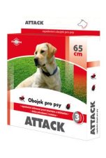 Attack obojek antiparazitární pes 65cm