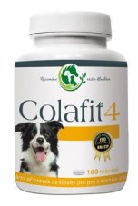 Colafit 4 na klouby pro psy černé/bílé 100 tbl