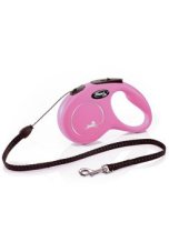 Flexi Classic New S lanko 5 m/12 kg růžová