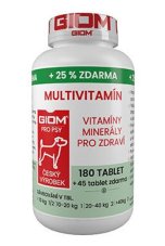 Giom S Multivitamín 180 tbl+25 % zdarma
