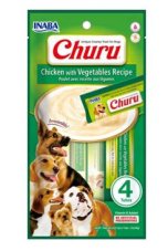 Churu Dog Chicken with Vegetables 4 x 14 g