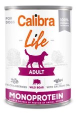 Calibra Dog Life konz.Adult Wild boar with cran. 400g