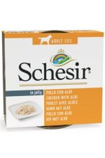 Schesir Dog Adult kuře/aloe 150 g