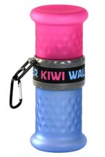 Kiwi Walker Cestovní láhev 2 in 1 Růžová/Modrá 750 + 500 ml