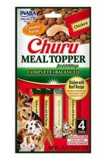 Churu Dog Meal Topper Chicken with Beef Recipe 4 x 14 g