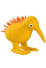 Hračka pes WHISTLE latex,pískací,oranžová 11,5cm Kiwi