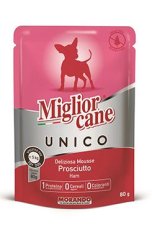 Morando Miglior Cane Unico Mini kapsa pro psy šunka 80 g