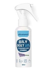 Allnature Bílý ocet sprej 10% s vůní levandule 500 ml
