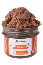 All Animals kočkopes sklo Kachna ve vlastní šťávě 200 g