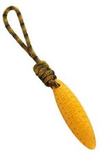Hračka pes ZEPPELIN MINI plov. z TPR oranžová Kiwi