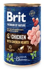 Brit Premium by Nature Chicken & Hearts 400 g