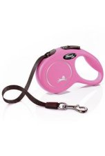 Flexi Classic New XS pásek 3 m/12 kg růžová
