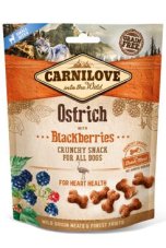 Carnilove Dog Crunchy Snack Ostrich with Blackberries with fresh meat 200 g